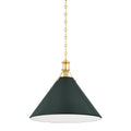 HUDSON VALLEY LIGHTING, PAINTED NO. 2 PENDANT, PENDANT LIGHT