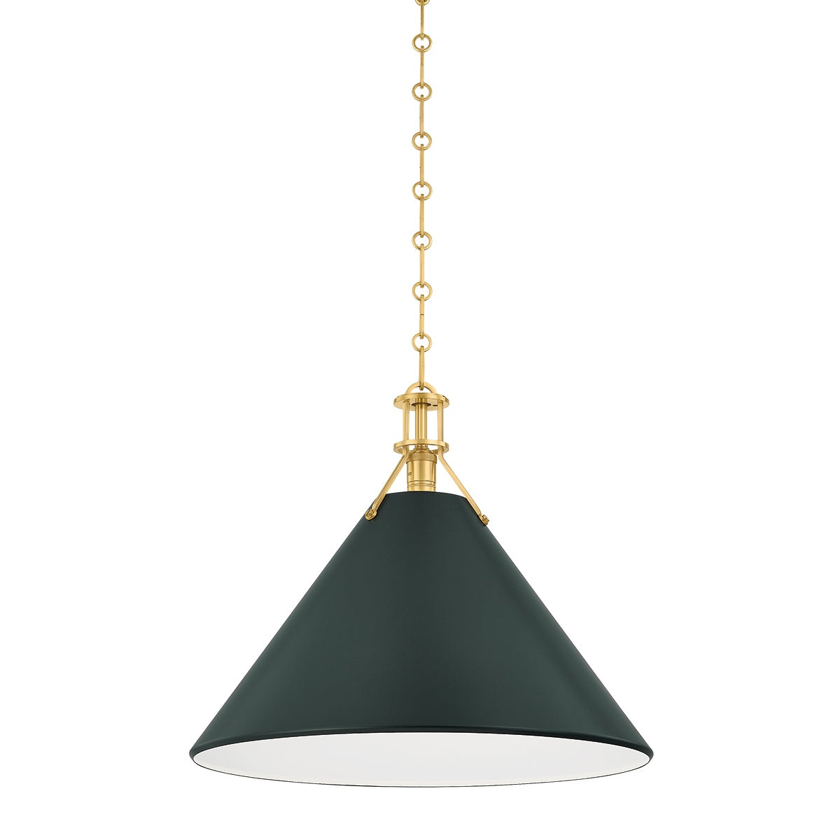 HUDSON VALLEY LIGHTING, PAINTED NO. 2 PENDANT, PENDANT LIGHT