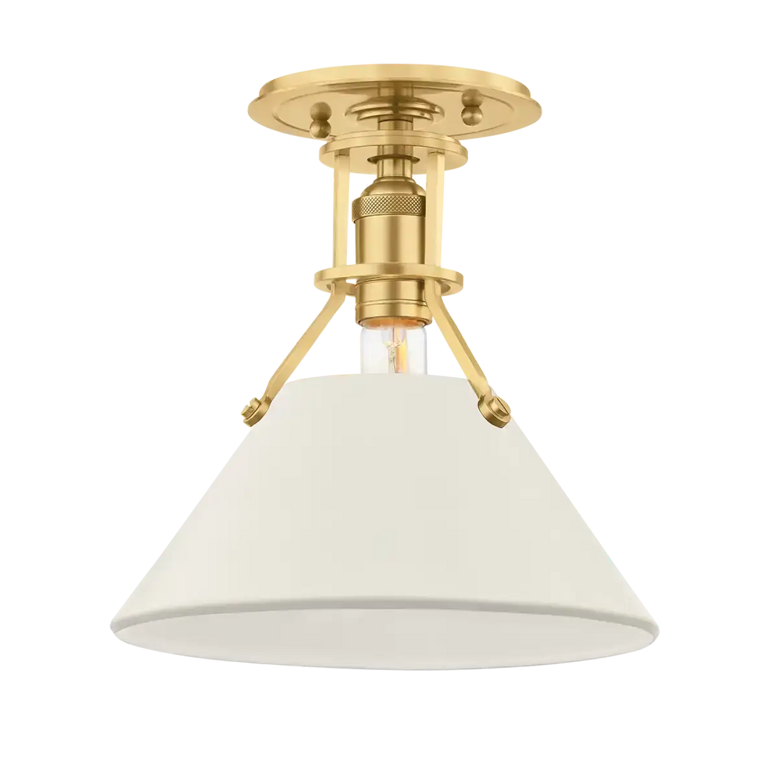 Hudson Valley Lighting, PAINTED NO.2 SEMI FLUSH, SEMI FLUSH MOUNT LIGHT