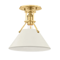 Hudson Valley Lighting, PAINTED NO.2 SEMI FLUSH, SEMI FLUSH MOUNT LIGHT