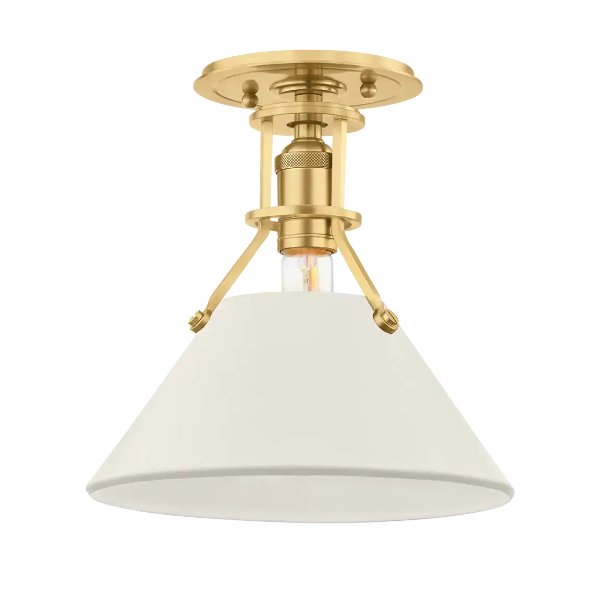Hudson Valley Lighting, PAINTED NO.2 SEMI FLUSH, SEMI FLUSH MOUNT LIGHT