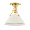 HUDSON VALLEY LIGHTING, PAINTED NO.2 SEMI FLUSH, SEMI FLUSH MOUNT LIGHT