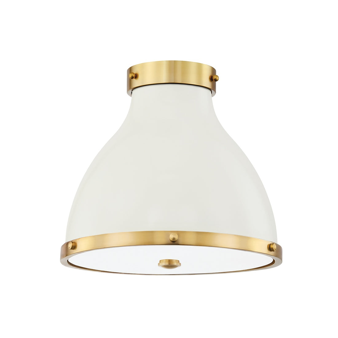 HUDSON VALLEY LIGHTING, PAINTED NO. 3 FLUSH MOUNT, FLUSH MOUNT CEILING LIGHTS