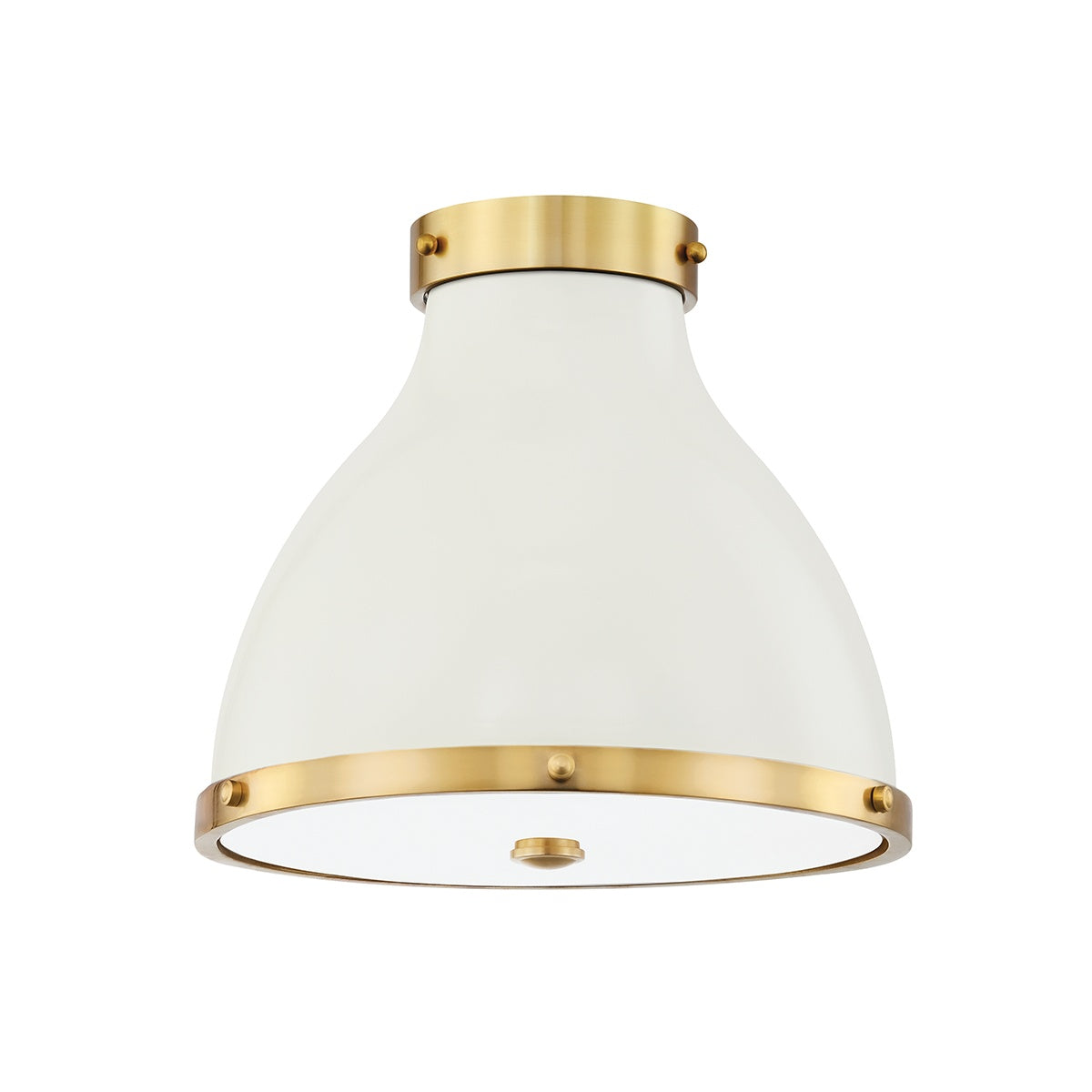 HUDSON VALLEY LIGHTING, PAINTED NO. 3 FLUSH MOUNT, FLUSH MOUNT CEILING LIGHTS