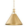 HUDSON VALLEY LIGHTING, METAL NO. 2 PENDANT, PENDANT LIGHT