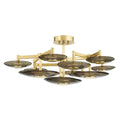 Hudson Valley Lighting, GRISTON SEMI FLUSH, SEMI FLUSH MOUNT LIGHT