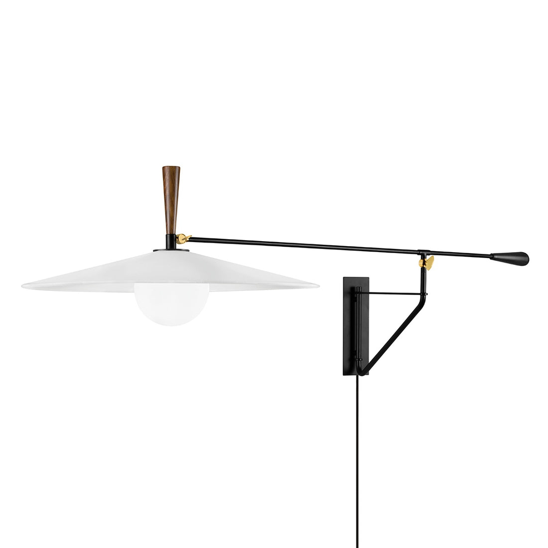Troy Lighting, DUARTE PLUG-IN SCONCE, PLUG IN WALL LIGHT SCONCES