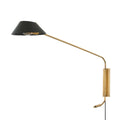 TROY LIGHTING, SACRAMENTO PLUG-IN SCONCE, PLUG IN WALL LIGHT SCONCES