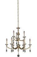 ALLEGRI, FLORIDIA LIGHT 2 TIER CHANDELIER, CHANDELIER LIGHT
