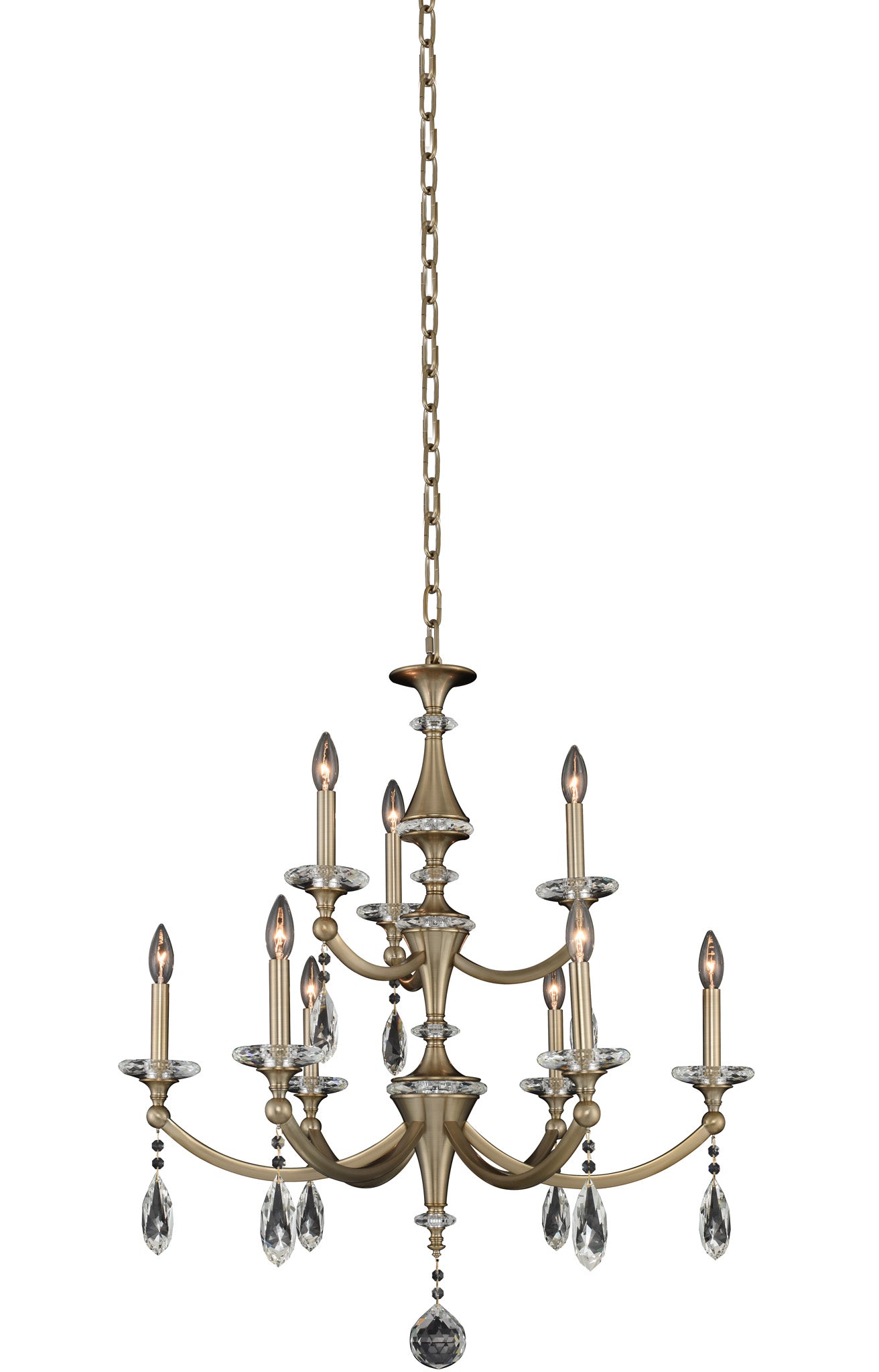 ALLEGRI, FLORIDIA LIGHT 2 TIER CHANDELIER, CHANDELIER LIGHT