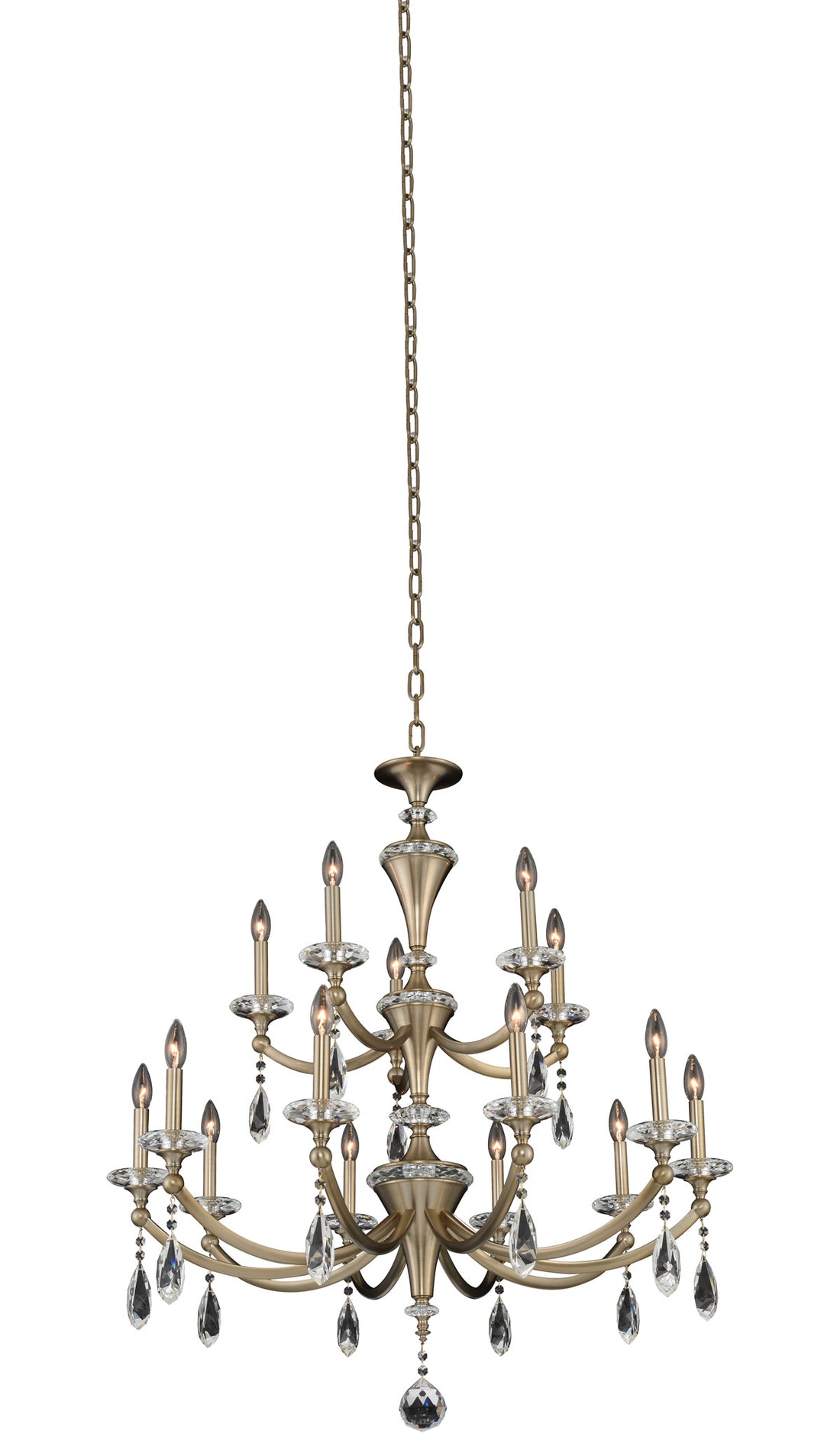 ALLEGRI, FLORIDIA LIGHT 2 TIER CHANDELIER, CHANDELIER LIGHT