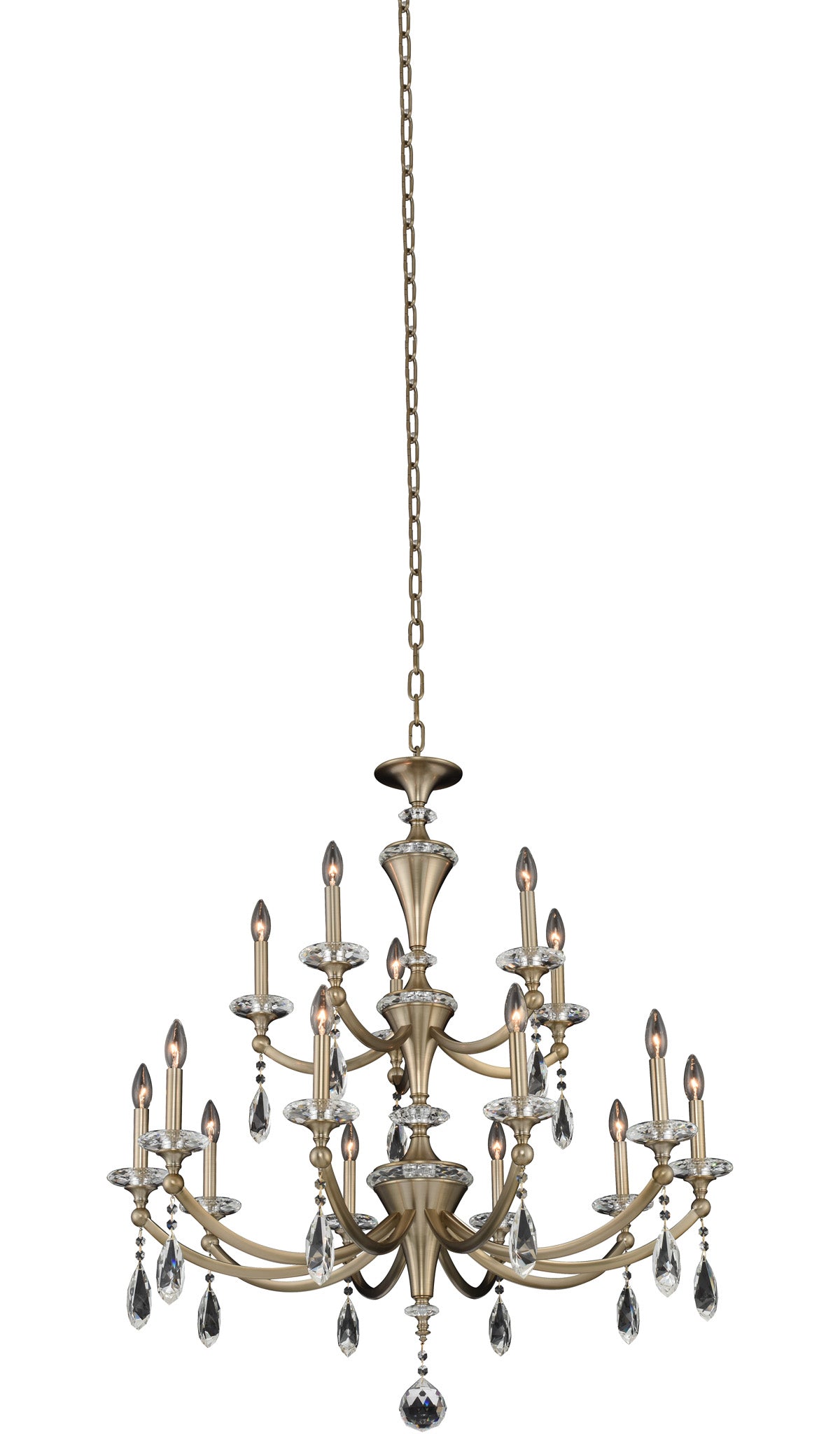 ALLEGRI, FLORIDIA LIGHT 2 TIER CHANDELIER, CHANDELIER LIGHT