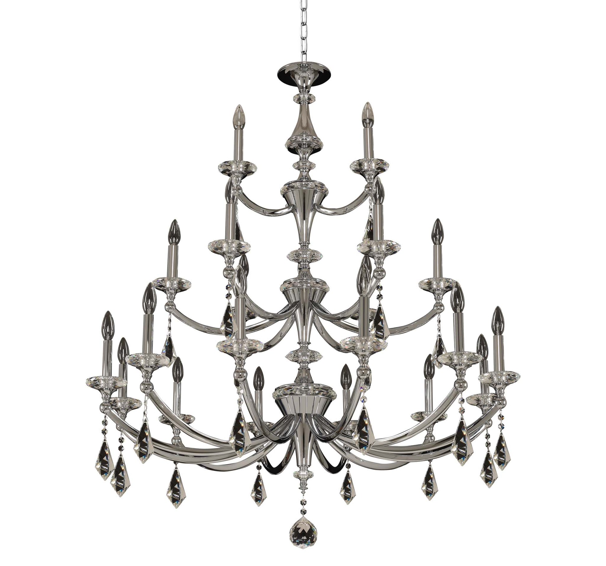 ALLEGRI, FLORIDIA LIGHT 3 TIER CHANDILIER, CHANDELIER LIGHT