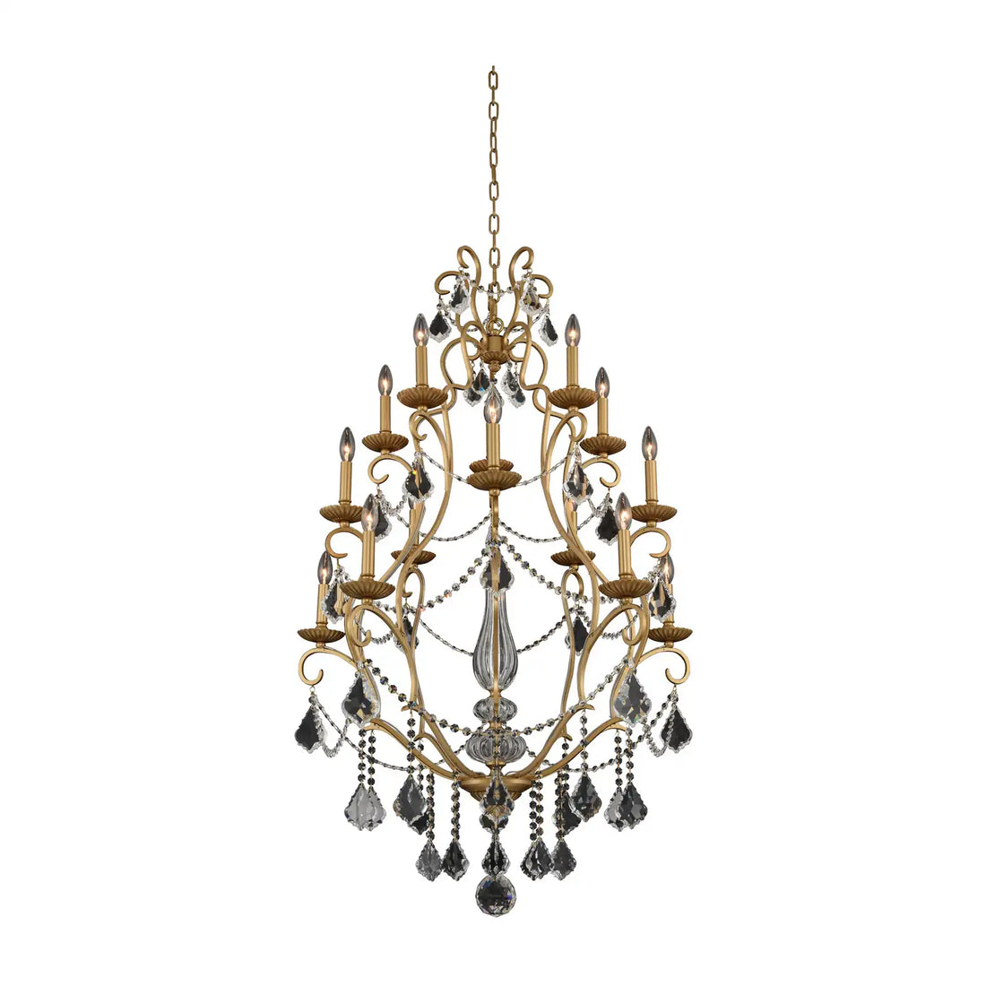 ALLEGRI, ELISE TIERED CHANDELIER, CHANDELIER LIGHT