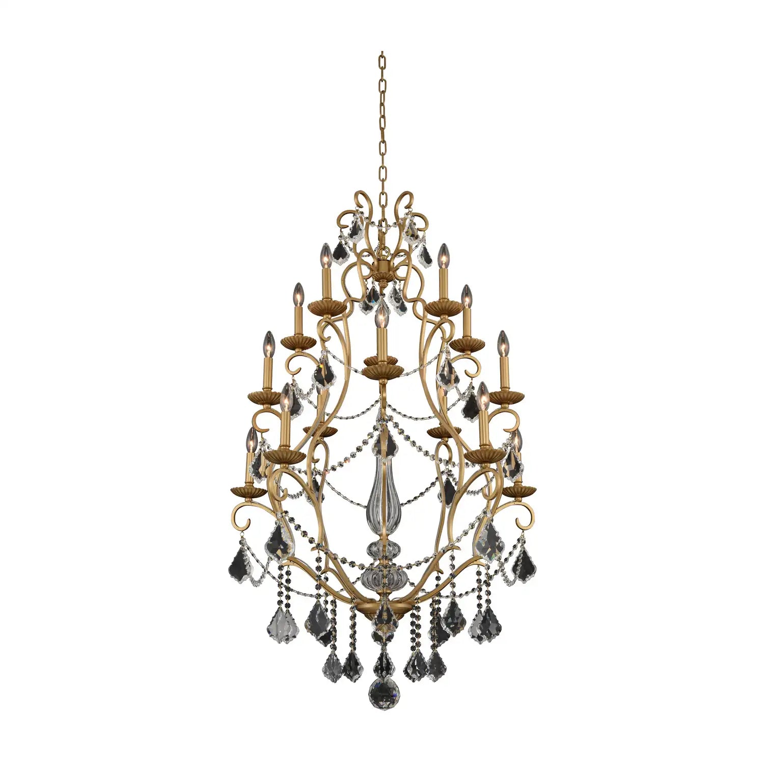 ALLEGRI, ELISE TIERED CHANDELIER, CHANDELIER LIGHT