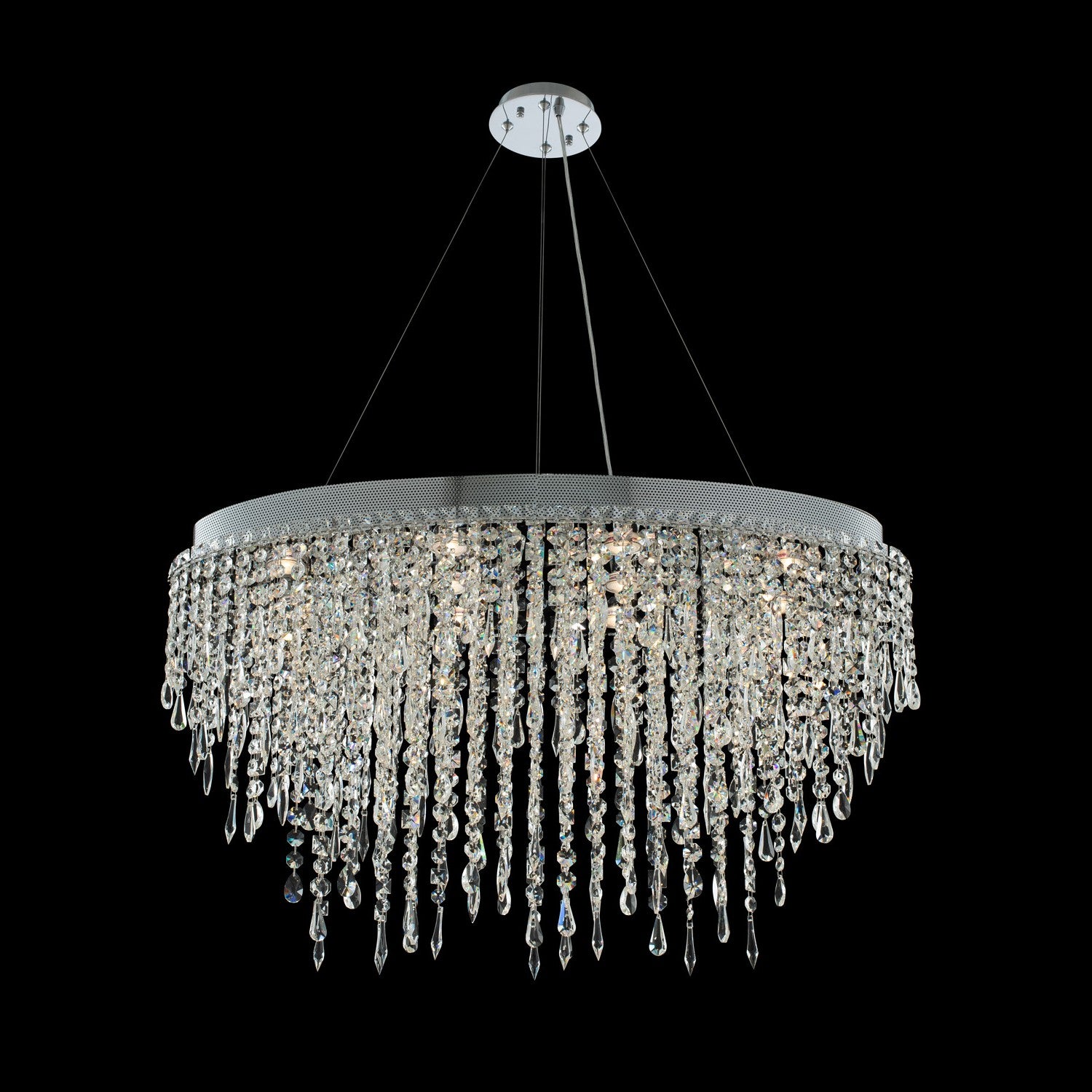 ALLEGRI, TENUTA OVAL CONVERTIBLE PENDANT / FLUSH MOUNT | 028259-010-FR001, PENDANT LIGHT