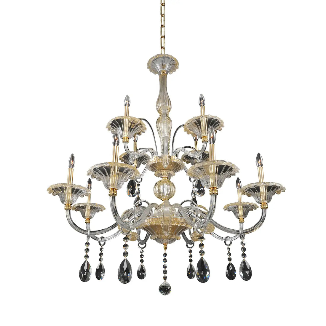 ALLEGRI, LA ROSA CHANDELIER, CHANDELIER LIGHT