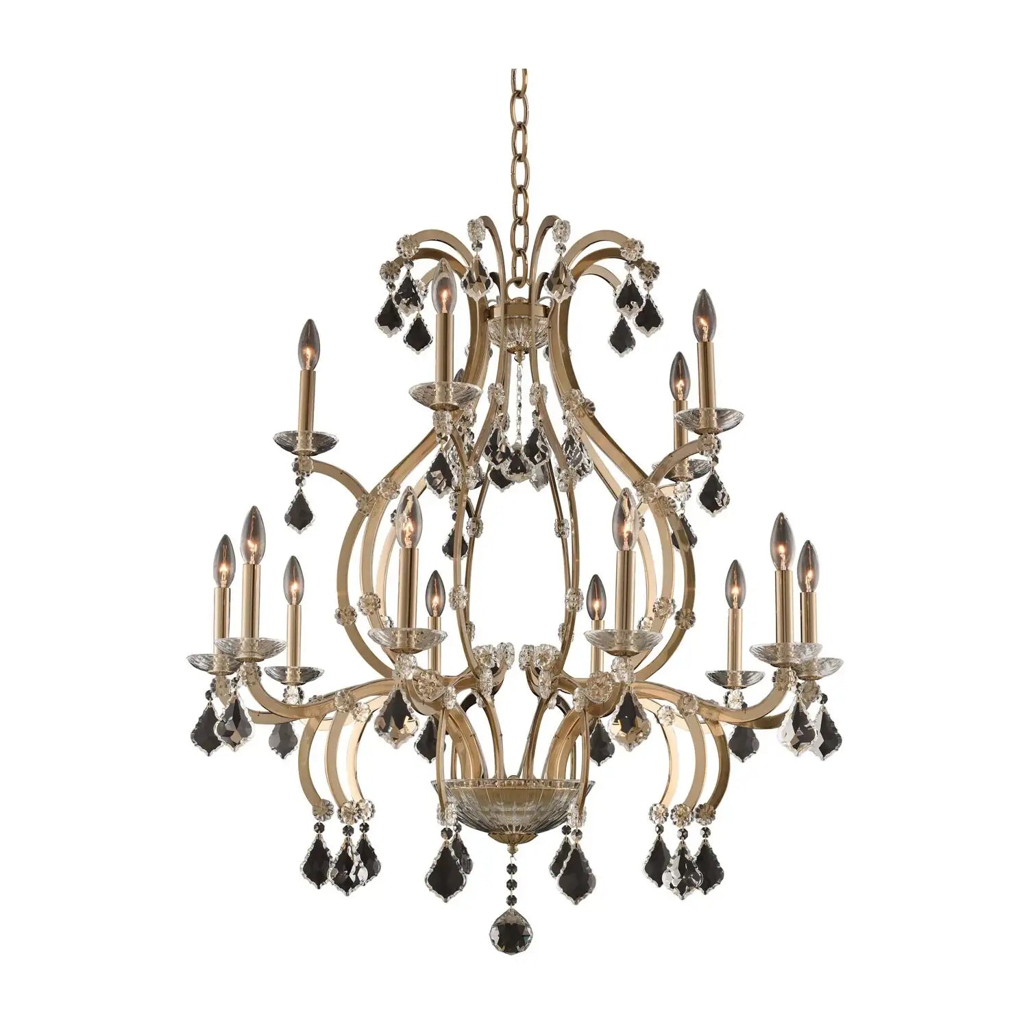 ALLEGRI, DUCHESS TIERED CHANDELIER, CHANDELIER LIGHT
