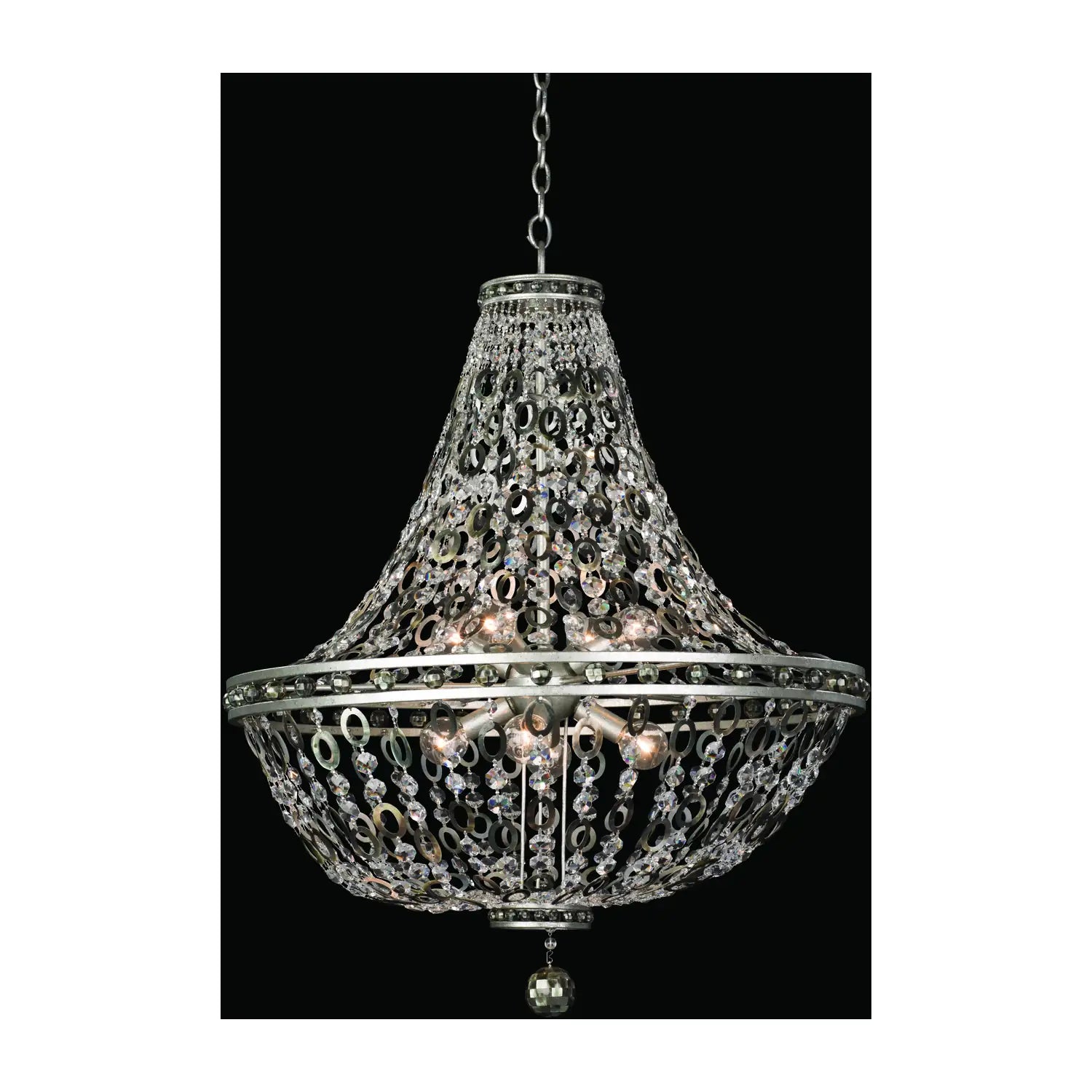 ALLEGRI, LUCIA CHANDELIER, CHANDELIER LIGHT