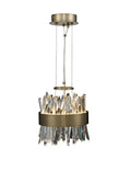 ALLEGRI, GLACIER LED PENDANT, PENDANT LIGHT
