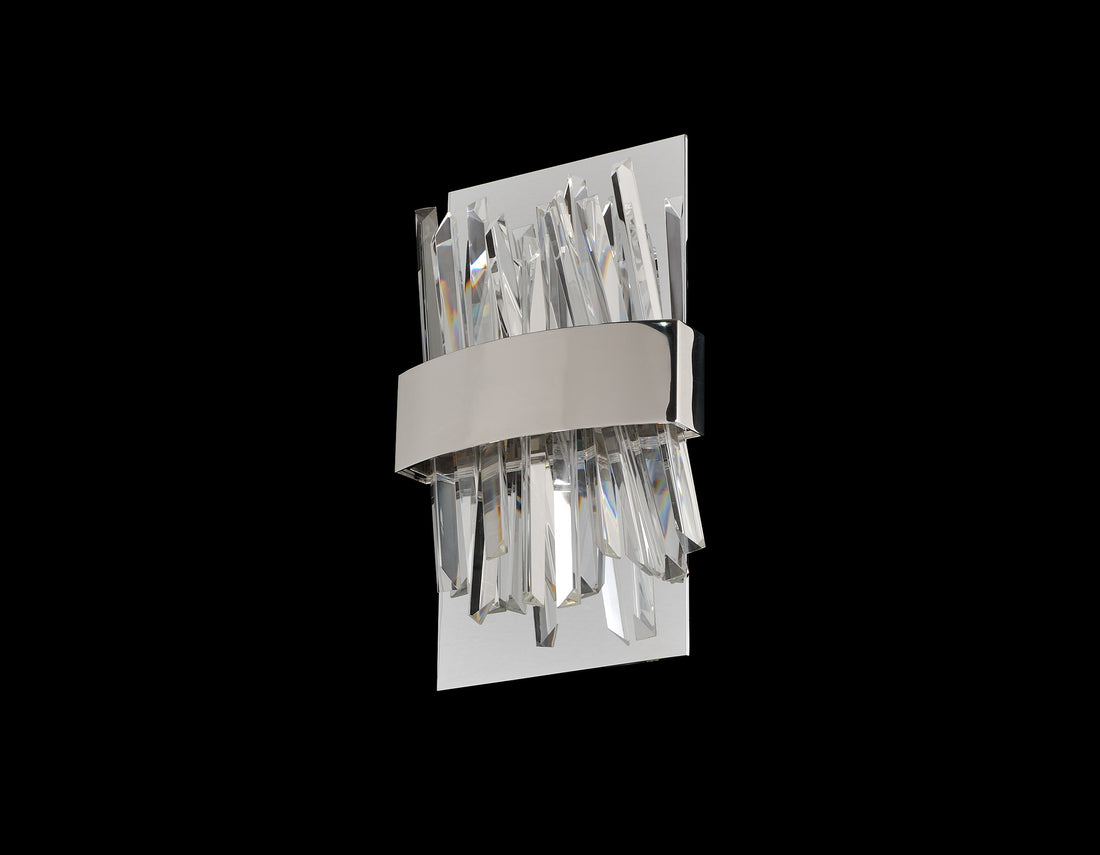 ALLEGRI, GLACIER LED ADA WALL SCONCE, WALL SCONCES