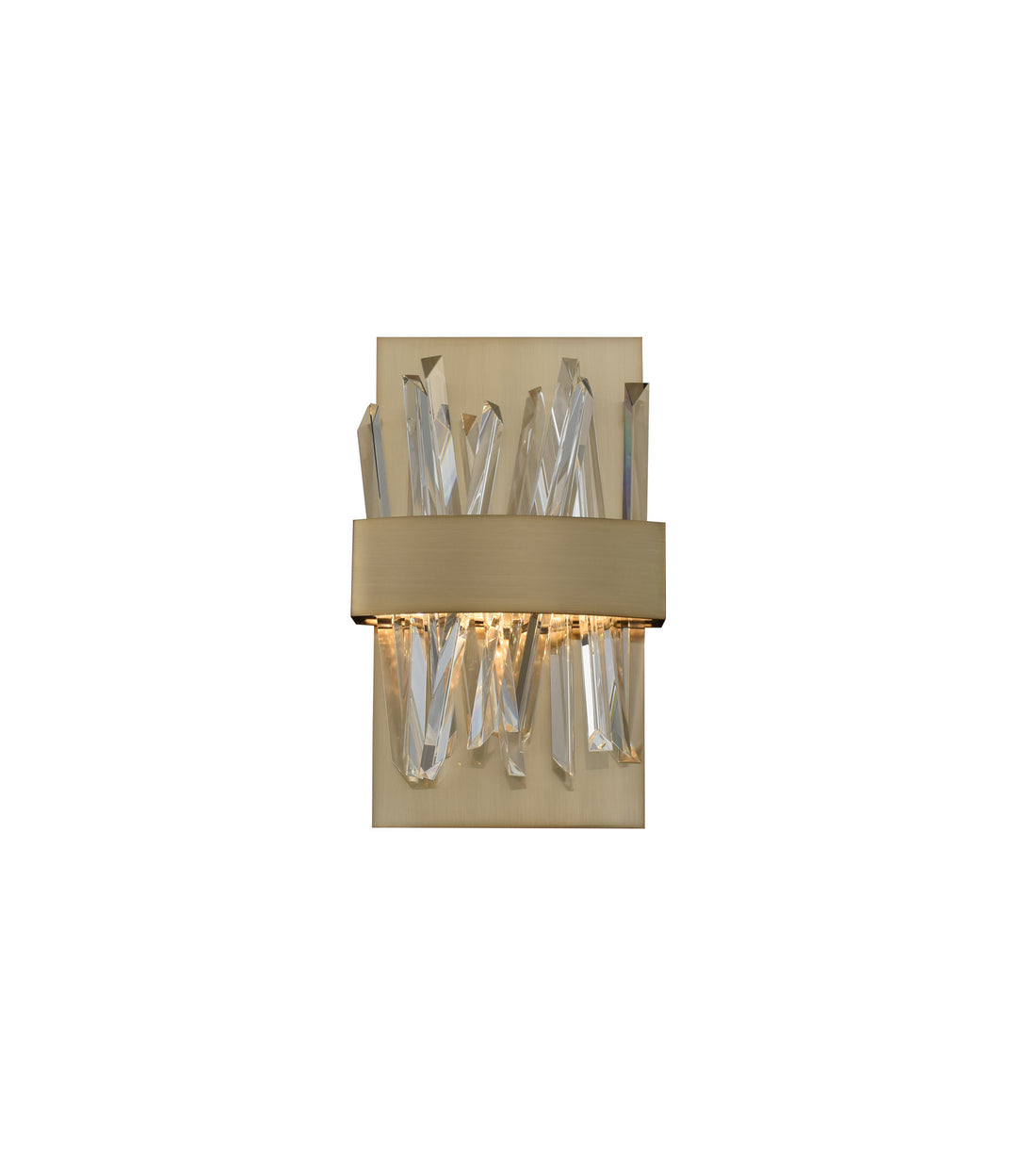 ALLEGRI, GLACIER LED ADA WALL SCONCE, WALL SCONCES