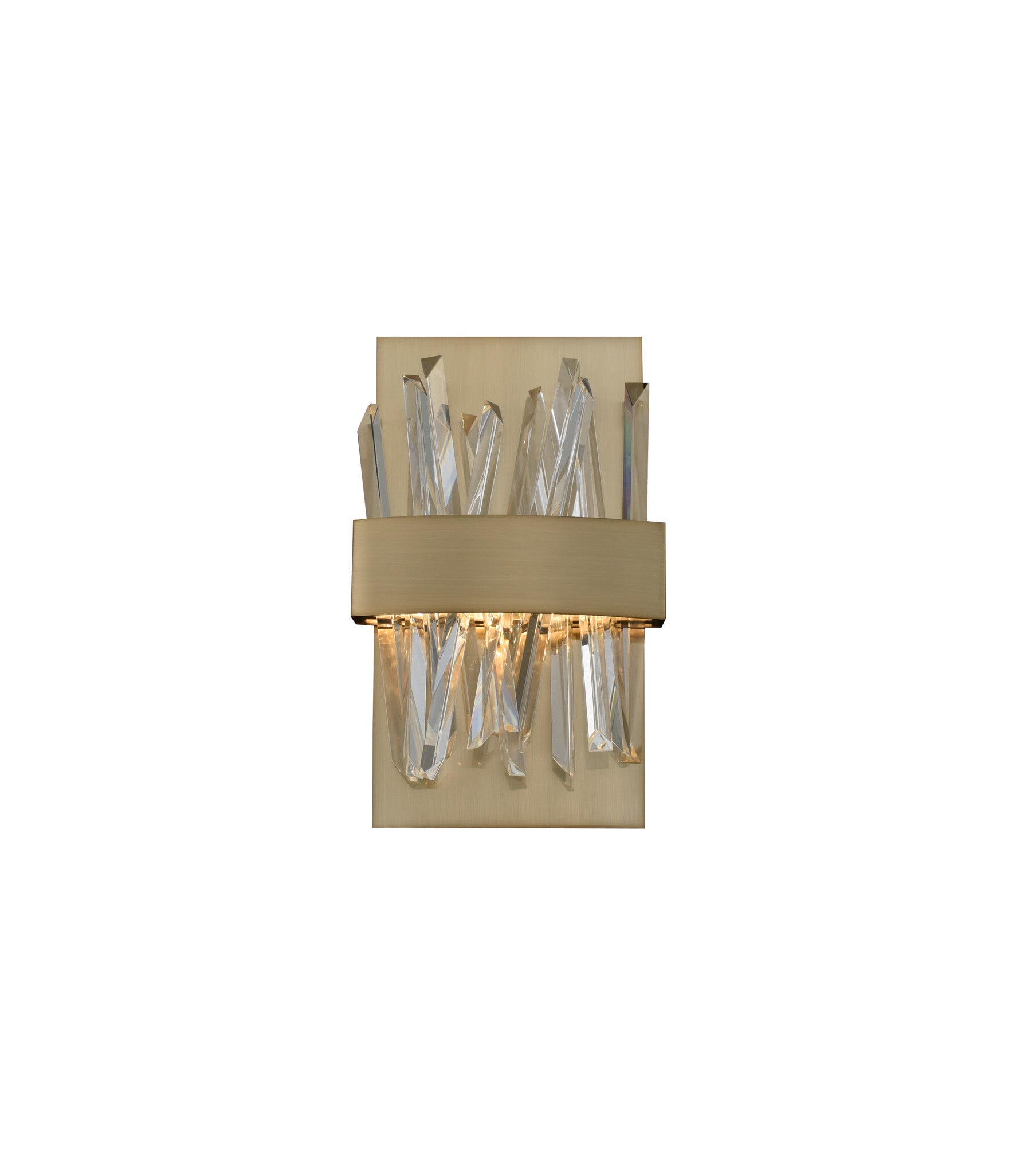 ALLEGRI, GLACIER LED ADA WALL SCONCE, WALL SCONCES