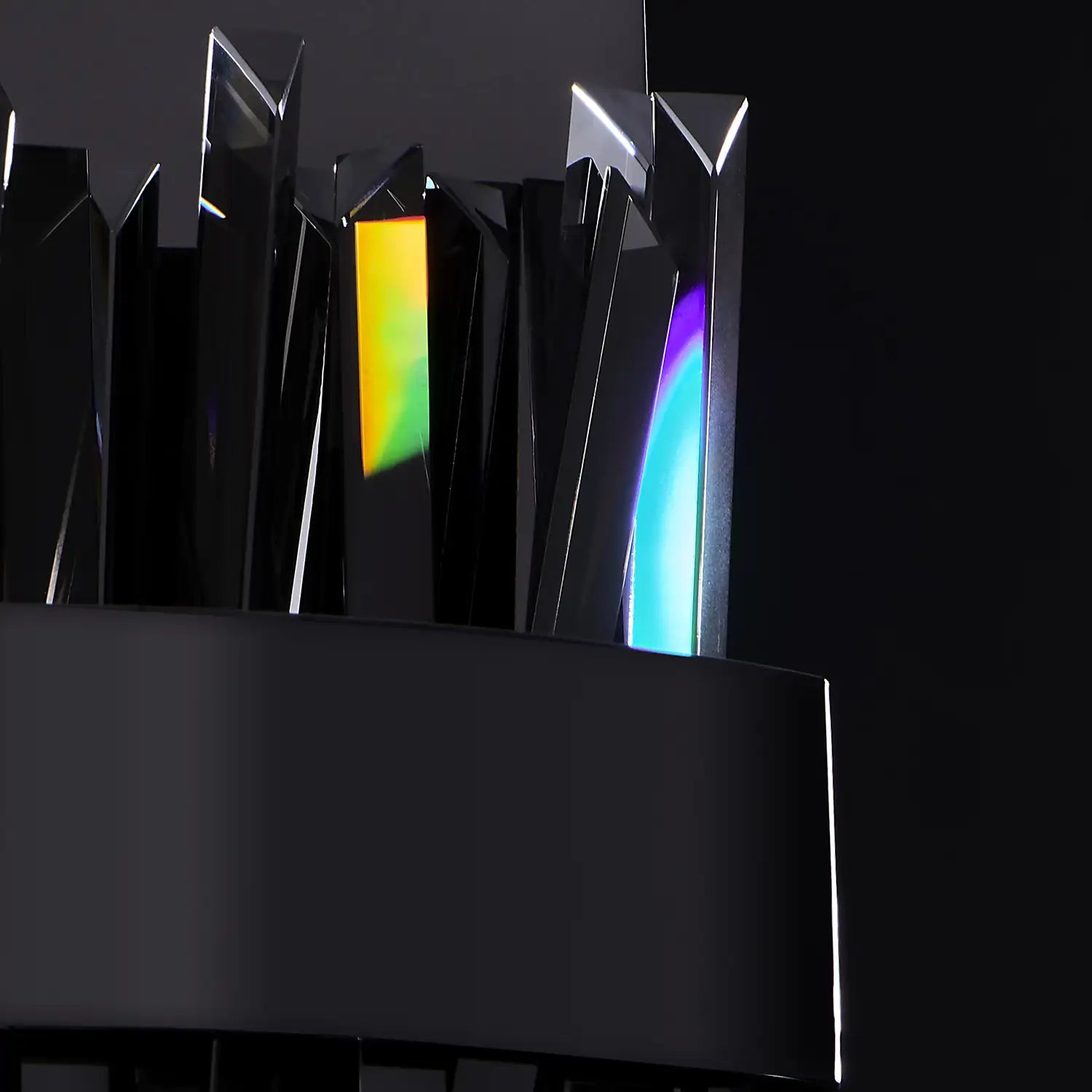 ALLEGRI, GLACIER WALL SCONCE, WALL SCONCES