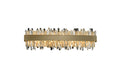 ALLEGRI, GLACIER LED ADA BATH, VANITY LIGHT