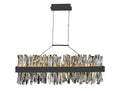 ALLEGRI, GLACIER LED ISLAND, PENDANT LIGHT