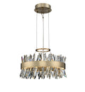 ALLEGRI, GLACIER LED PENDANT, PENDANT LIGHT