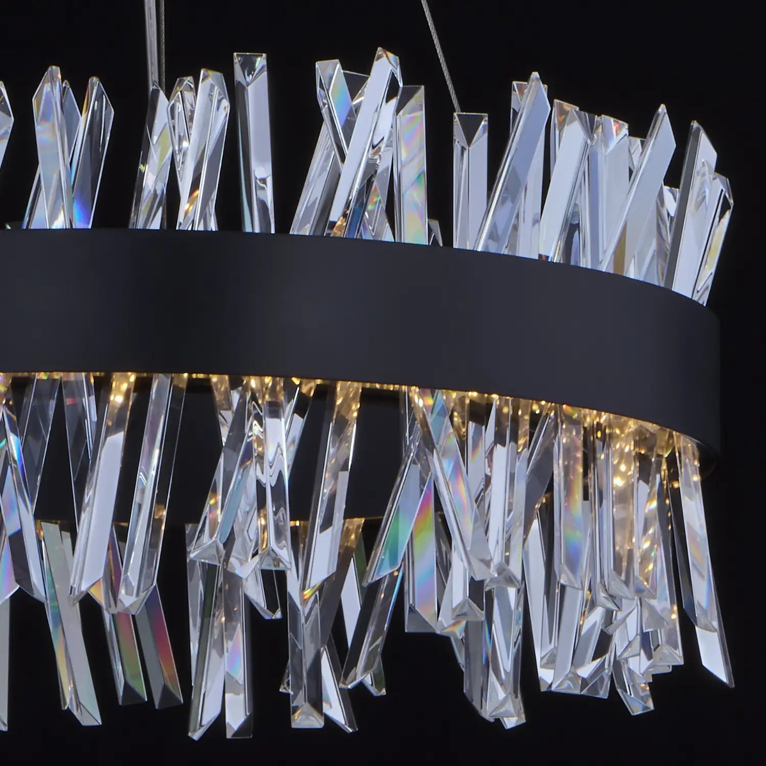 ALLEGRI, GLACIER LED PENDANT, PENDANT LIGHT