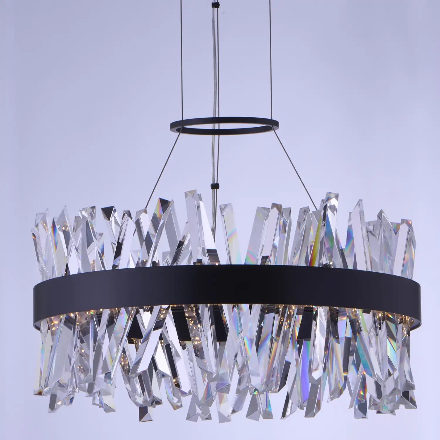 ALLEGRI, GLACIER LED PENDANT, PENDANT LIGHT