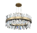 ALLEGRI, GLACIER LED PENDANT, PENDANT LIGHT