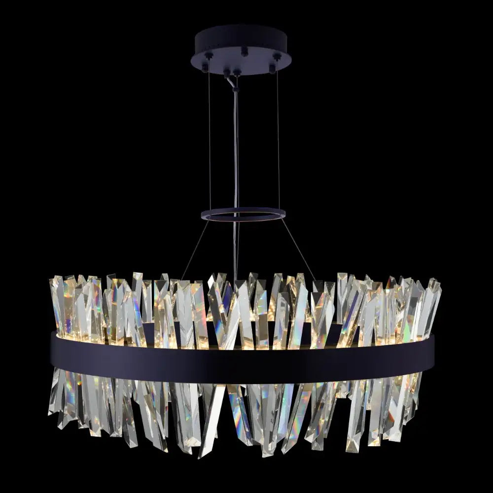 ALLEGRI, GLACIER LED PENDANT, PENDANT LIGHT