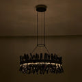 ALLEGRI, GLACIER PENDANT, PENDANT LIGHT