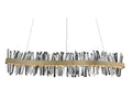 ALLEGRI, GLACIER LED WAVE ISLAND, PENDANT LIGHT