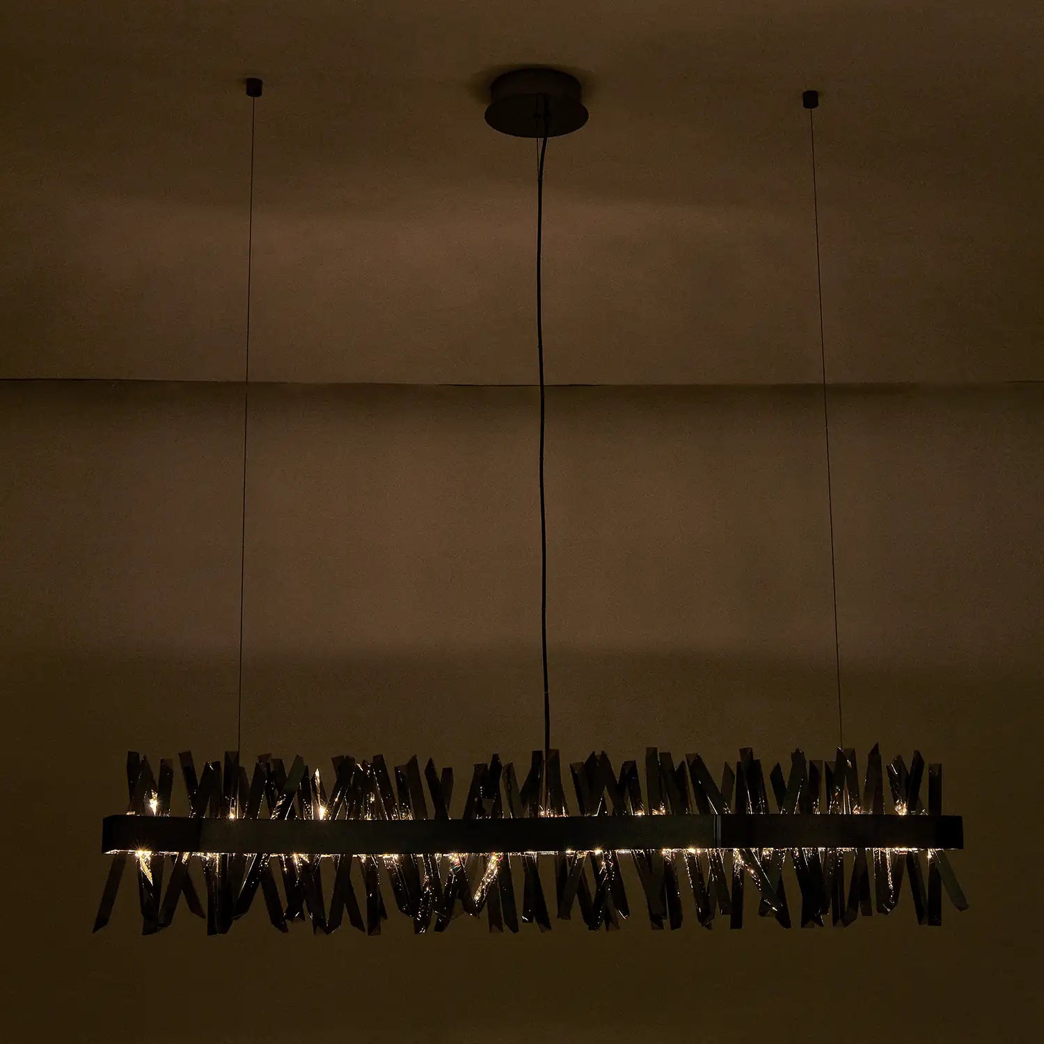 ALLEGRI, GLACIER LINEAR PENDANT, PENDANT LIGHT