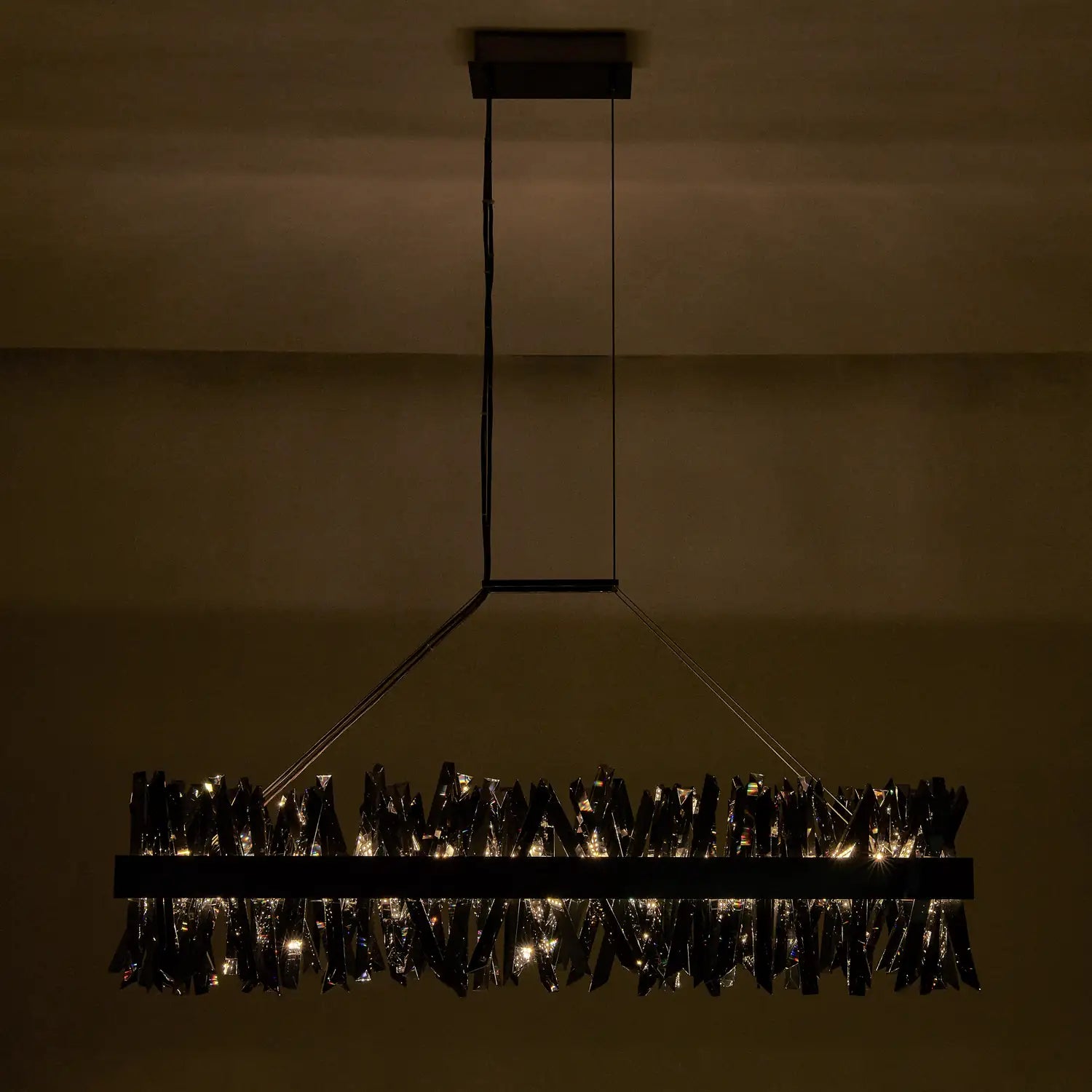 ALLEGRI, GLACIER LINEAR PENDANT, PENDANT LIGHT