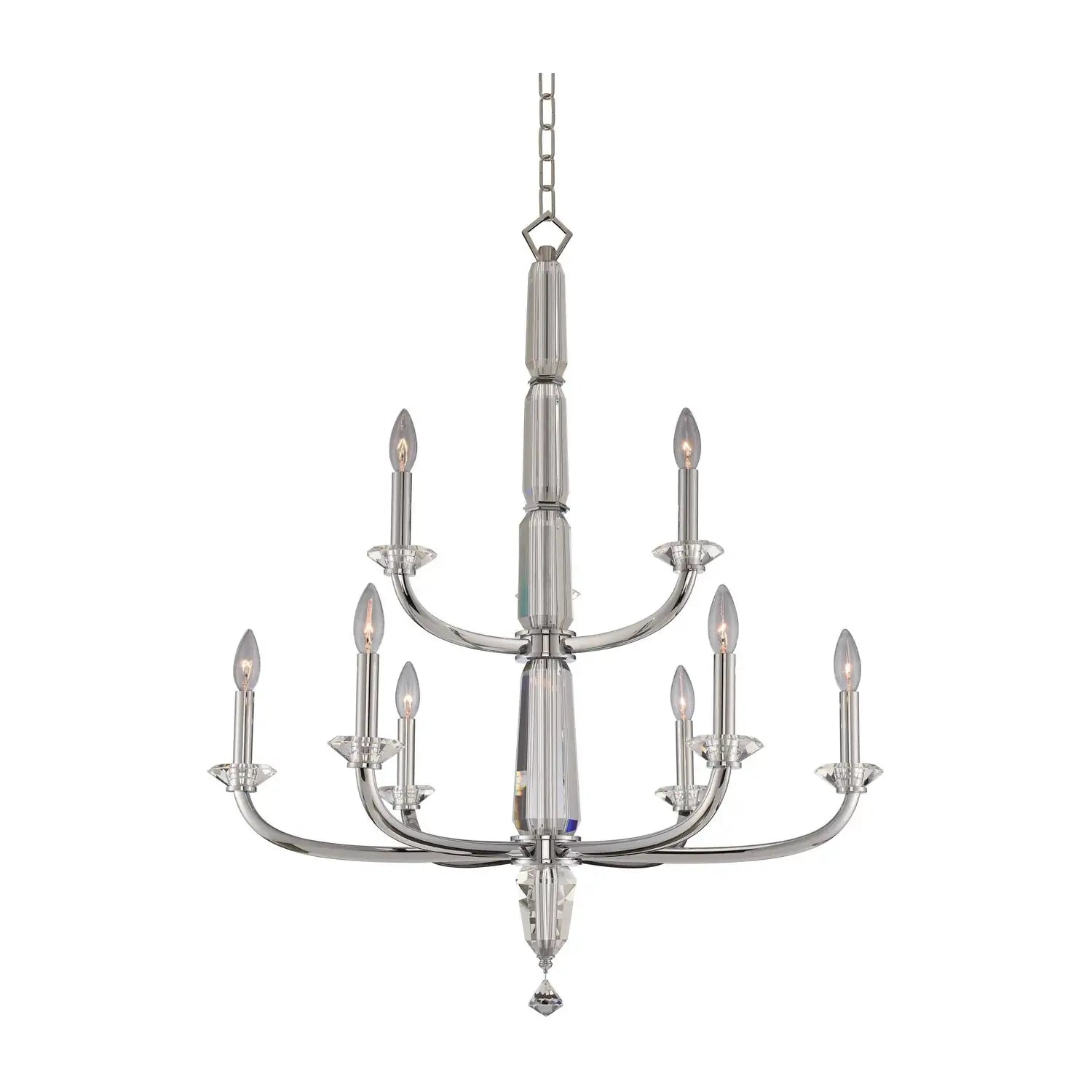 ALLEGRI, PALERMO TIERED CHANDELIER, CHANDELIER LIGHT