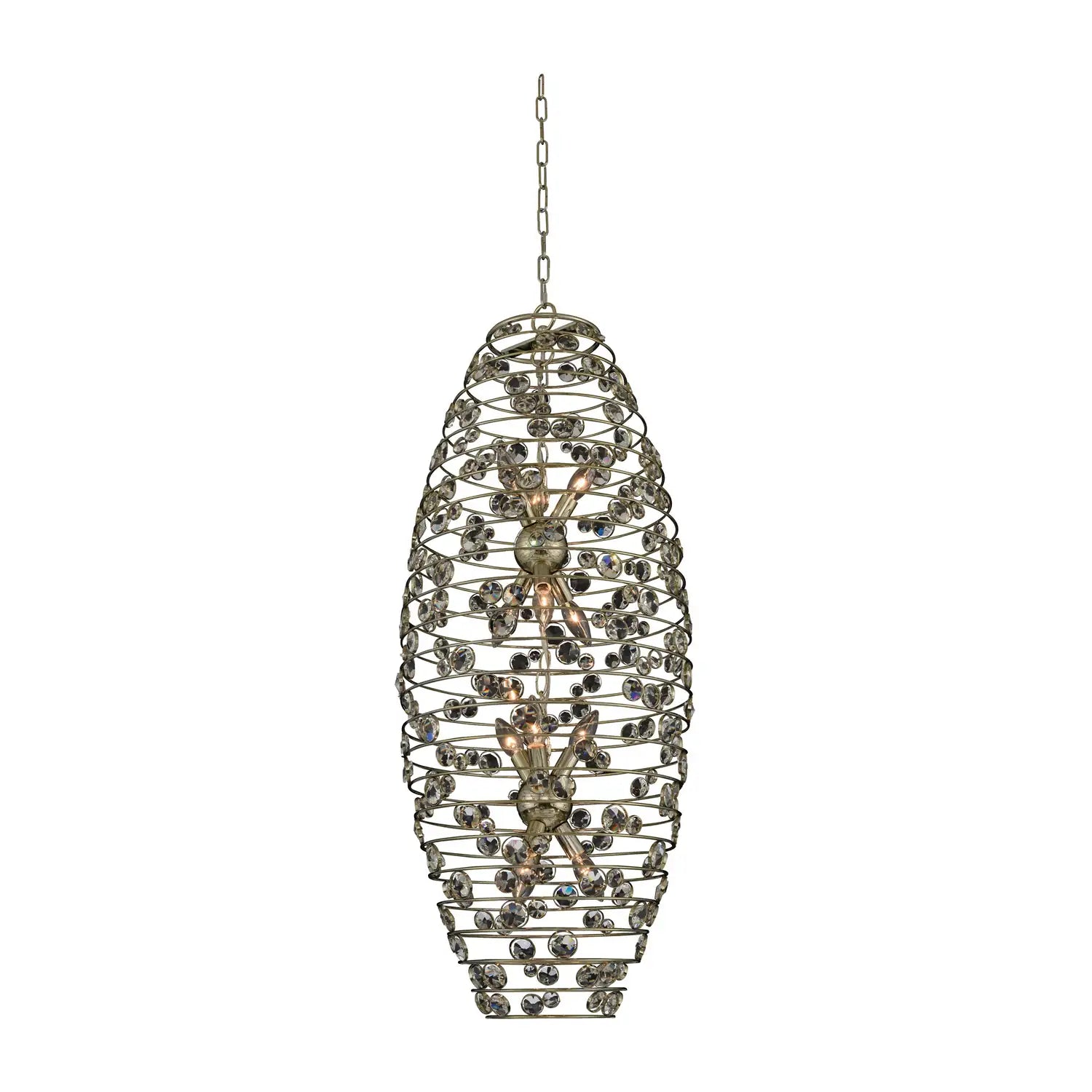 ALLEGRI, GEMINI CHANDELIER, CHANDELIER LIGHT