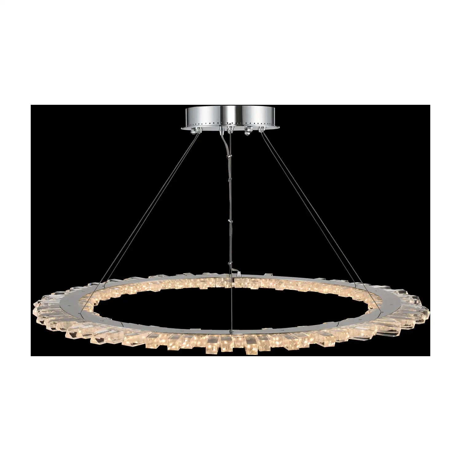 ALLEGRI, QUASAR CHANDELIER, CHANDELIER LIGHT