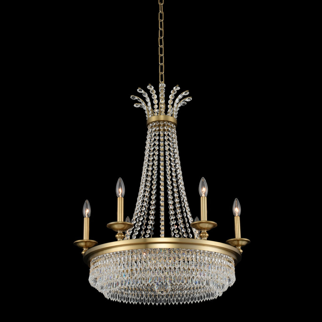 ALLEGRI, TAVO CHANDELIER, CHANDELIER LIGHT