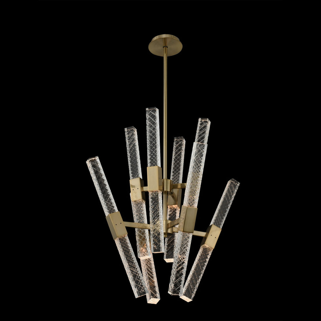 ALLEGRI, APOLLO LED CONVERGENT CHANDELIER, CHANDELIER LIGHT
