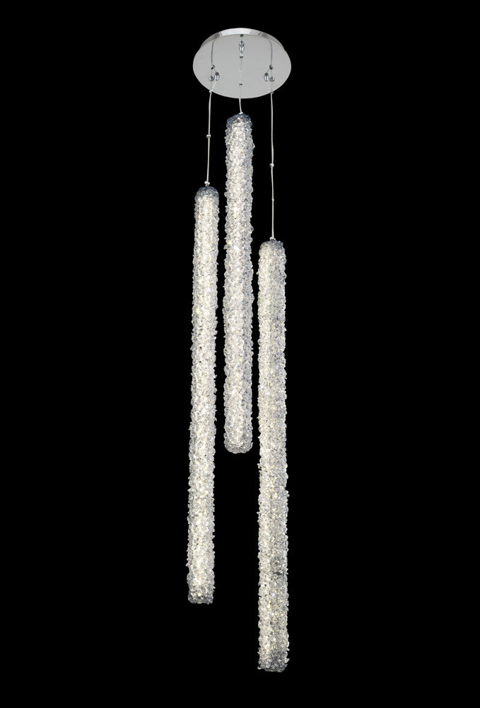 ALLEGRI, LINA 3 COLUMN LED FOYER | 035551-010-FR001, PENDANT LIGHT