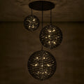 ALLEGRI, ALTA 3 ORB PENDANT, PENDANT LIGHT