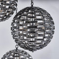 ALLEGRI, ALTA 3 ORB PENDANT, PENDANT LIGHT
