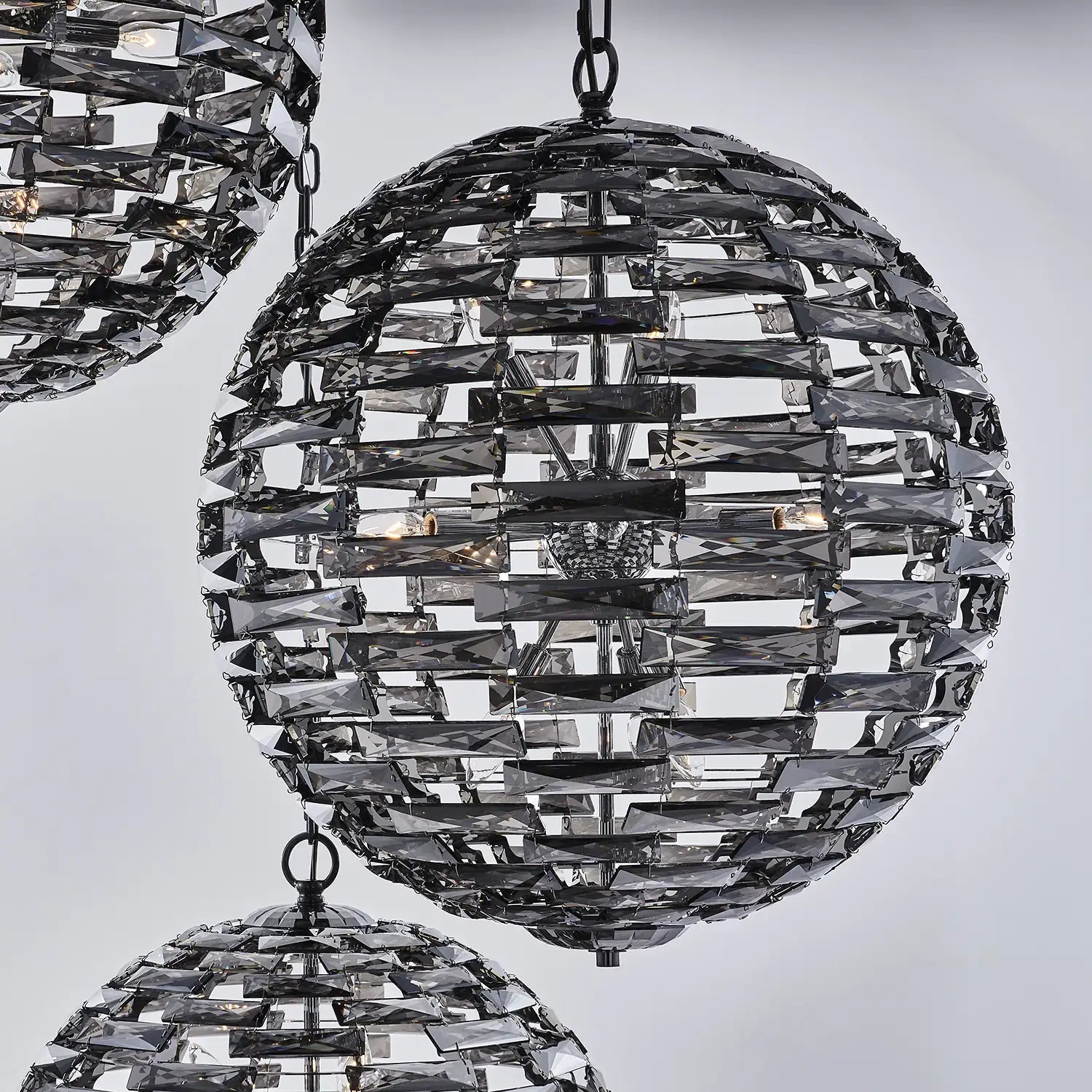 ALLEGRI, ALTA 3 ORB PENDANT, PENDANT LIGHT