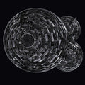 ALLEGRI, ALTA 3 ORB PENDANT, PENDANT LIGHT