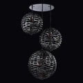 ALLEGRI, ALTA 3 ORB PENDANT, PENDANT LIGHT